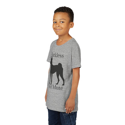 Barkless Not Mute Youth Unisex Short Sleeve Crewneck Tee