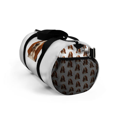 Basset Head Duffel Bag