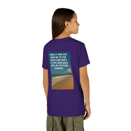 Time Out Youth Unisex Short Sleeve Crewneck Tee