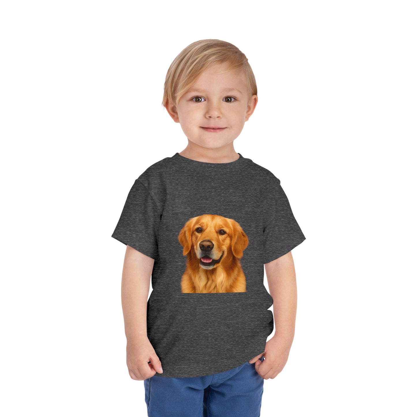 Golden Head Toddler Unisex Short Sleeve Crewneck Tee