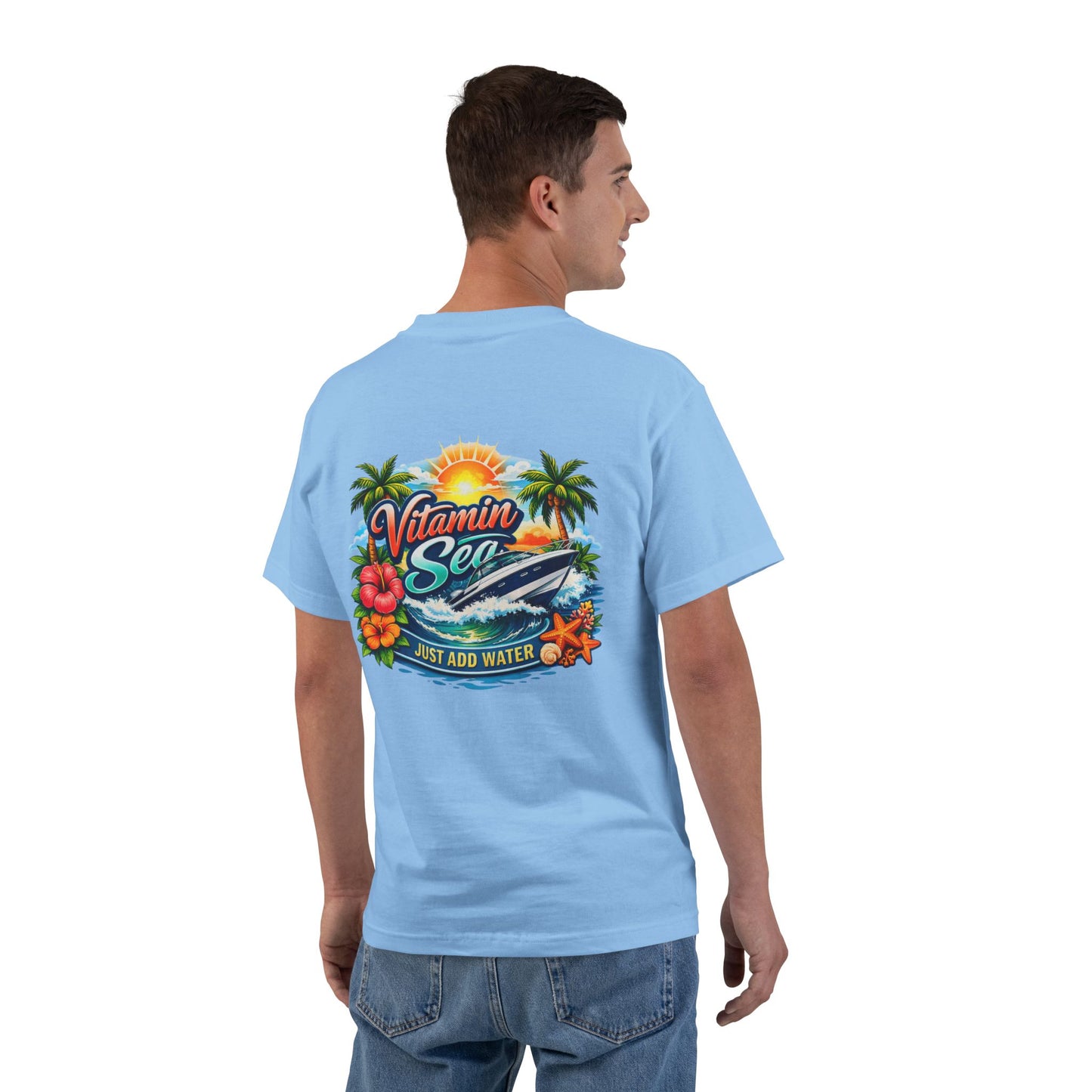 Vitamin Sea Men's Short-Sleeve Crewneck Tee