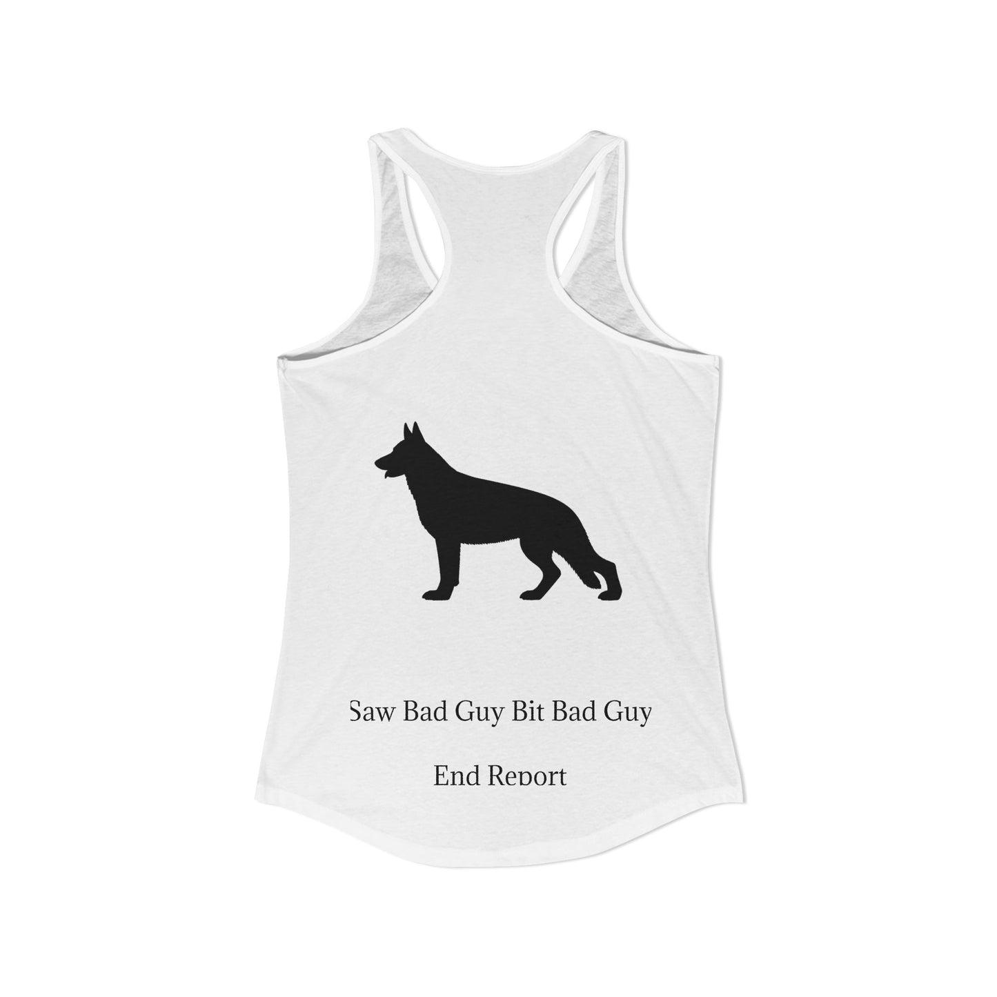 Bad Guy Women's Racerback Tank