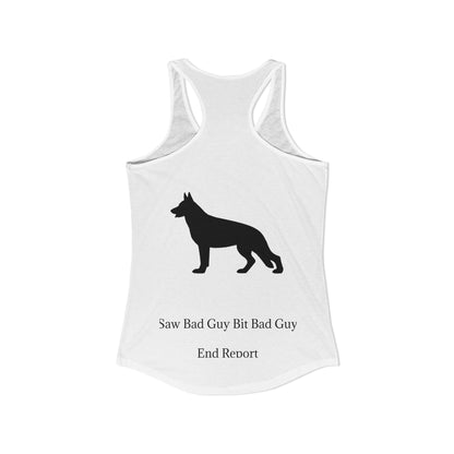 Bad Guy Women's Racerback Tank