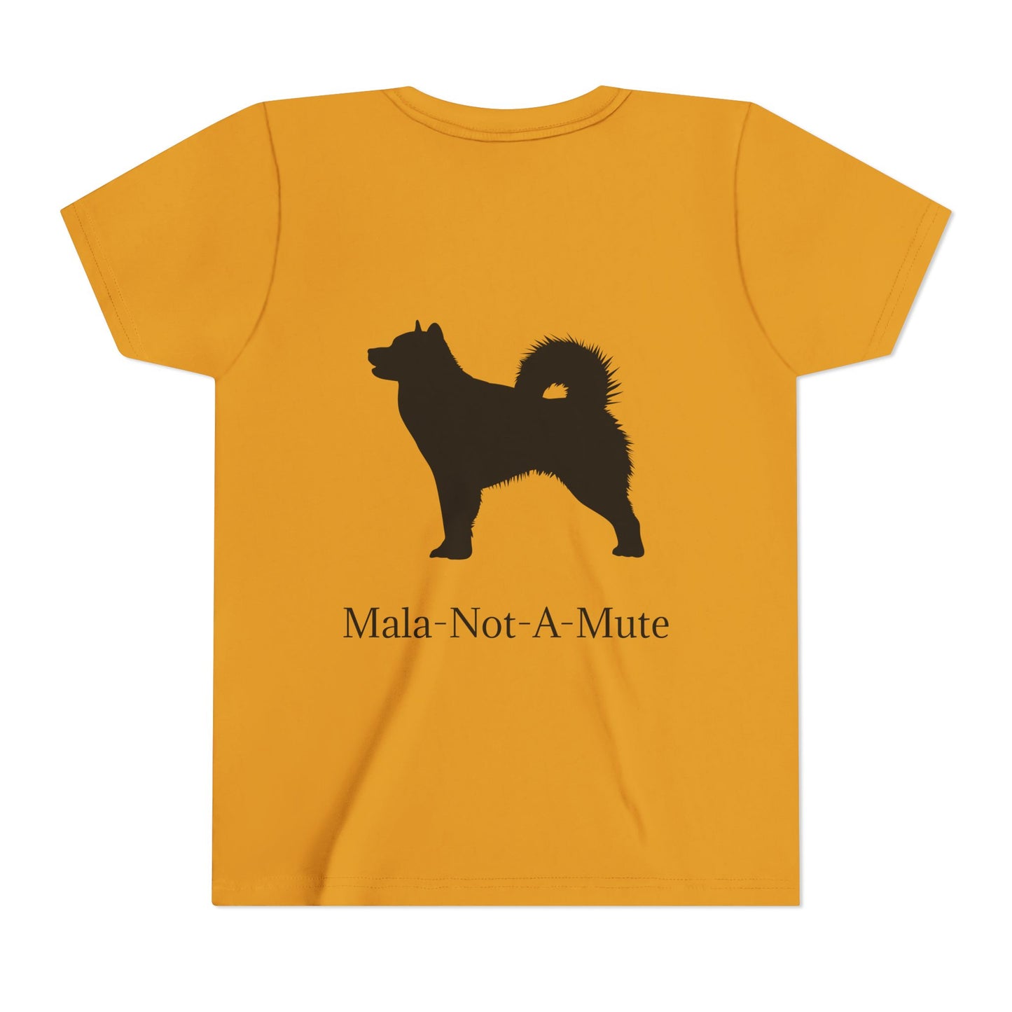 Mala-Not-A-Mute Youth Unisex Short Sleeve Crewneck Tee