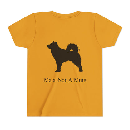 Mala-Not-A-Mute Youth Unisex Short Sleeve Crewneck Tee