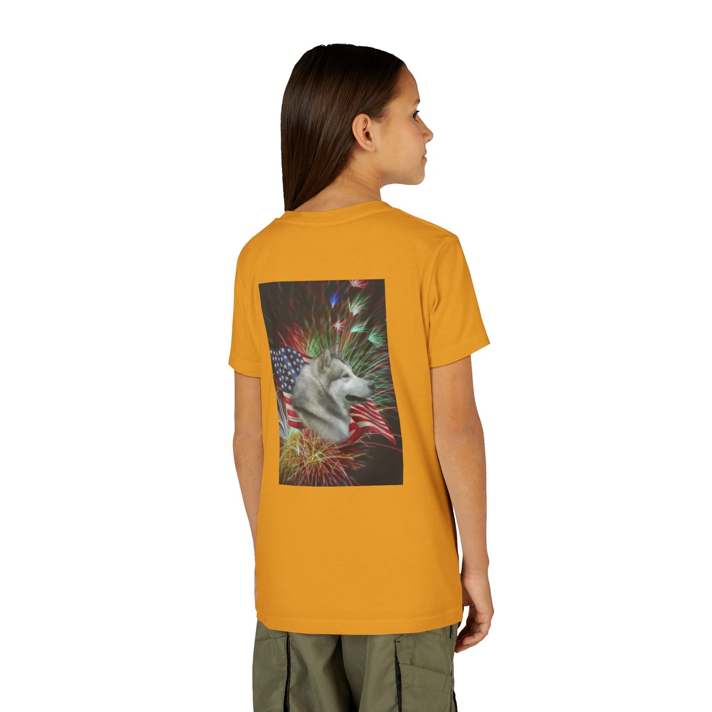 American Malamute Youth Unisex Short Sleeve Crewneck Tee