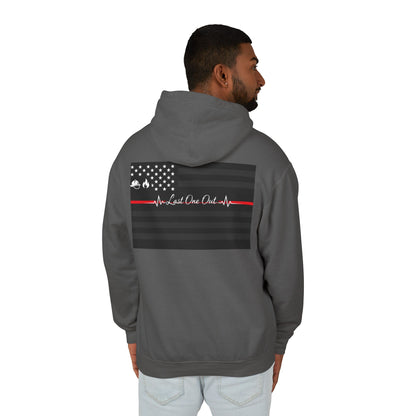 Thin Red Line Unisex Lightweight Hoodie