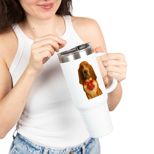 Cupid's Companion Basset Insulated Travel Mug