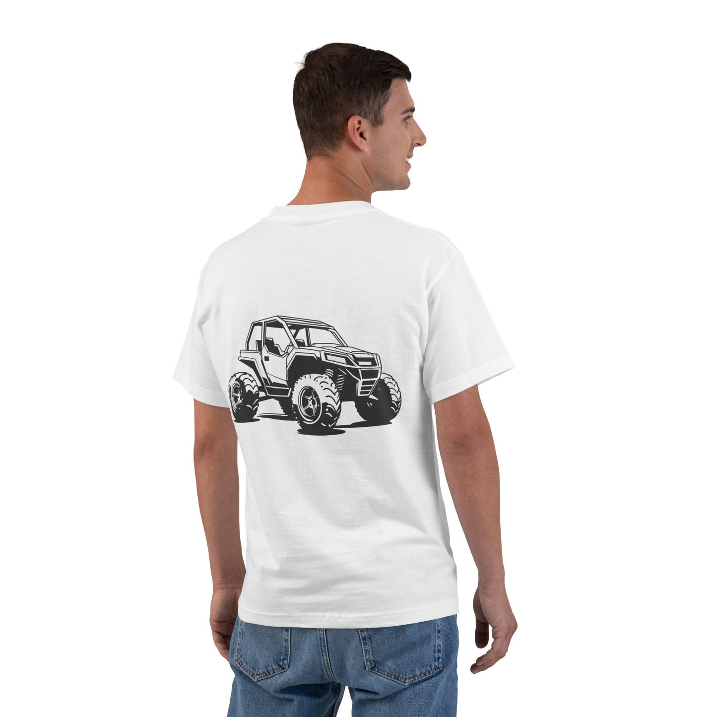Off The Beaten Path Side By Side Men's Short-Sleeve Crewneck Tee
