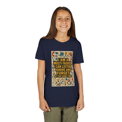 Multi-Tasker Youth Unisex Short Sleeve Crewneck Tee