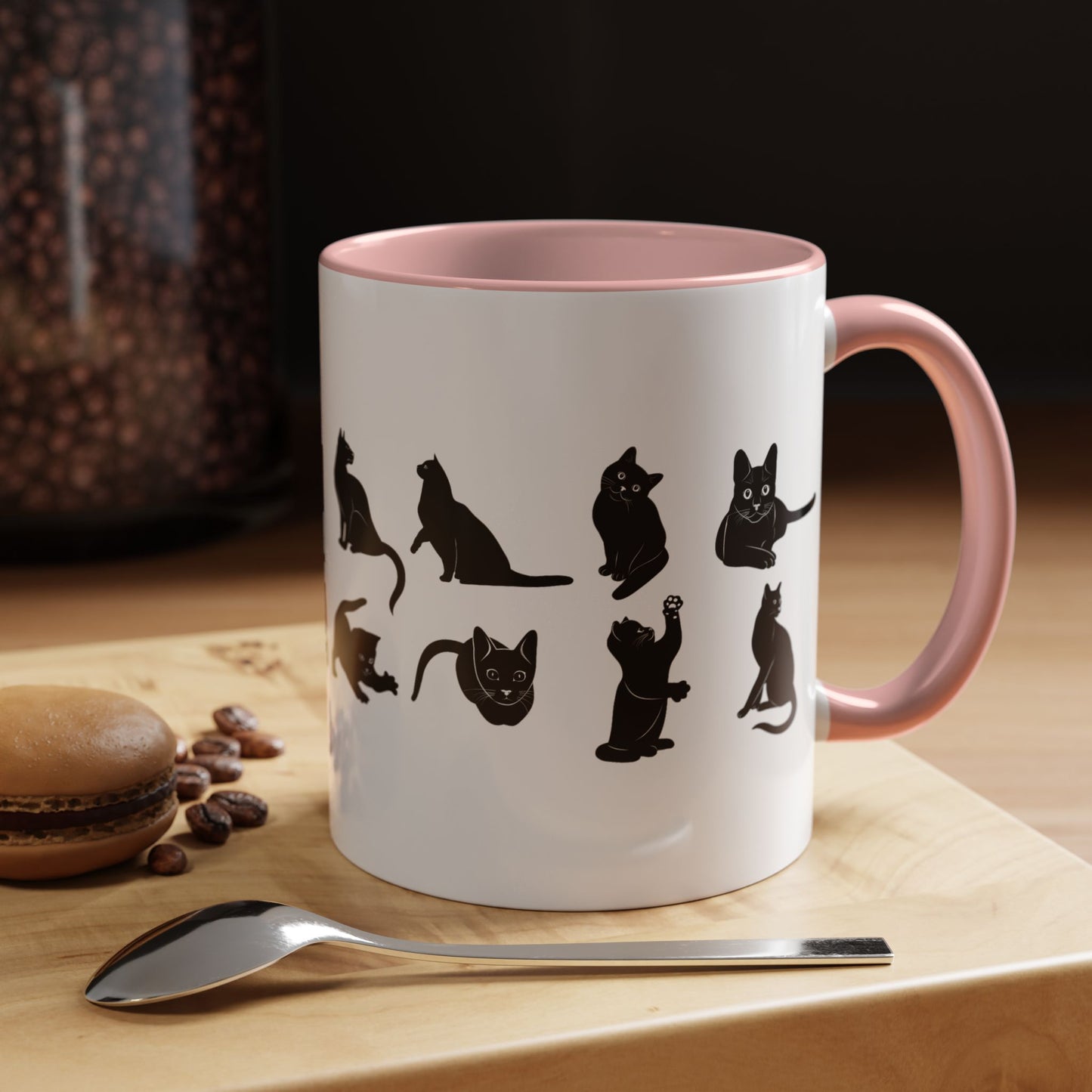 Cats 2-Tone Coffee Mug