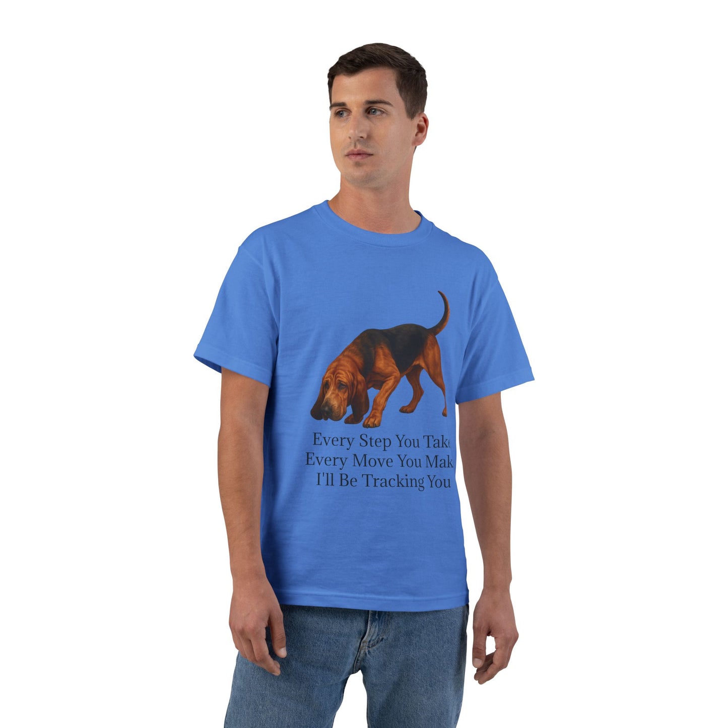 Tracking You Men's Short-Sleeve Crewneck Tee