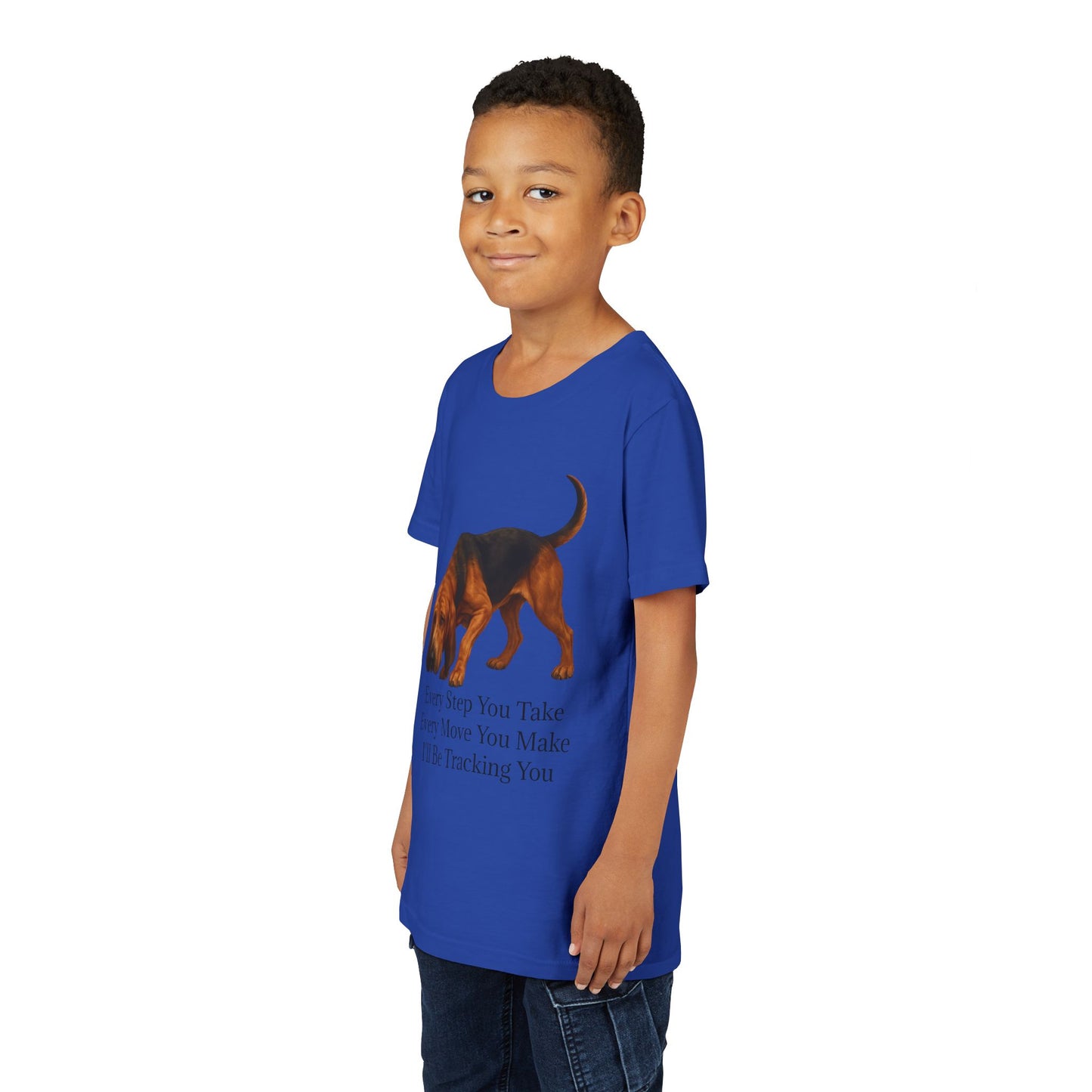 Tracking You Youth Unisex Short Sleeve Crewneck Tee