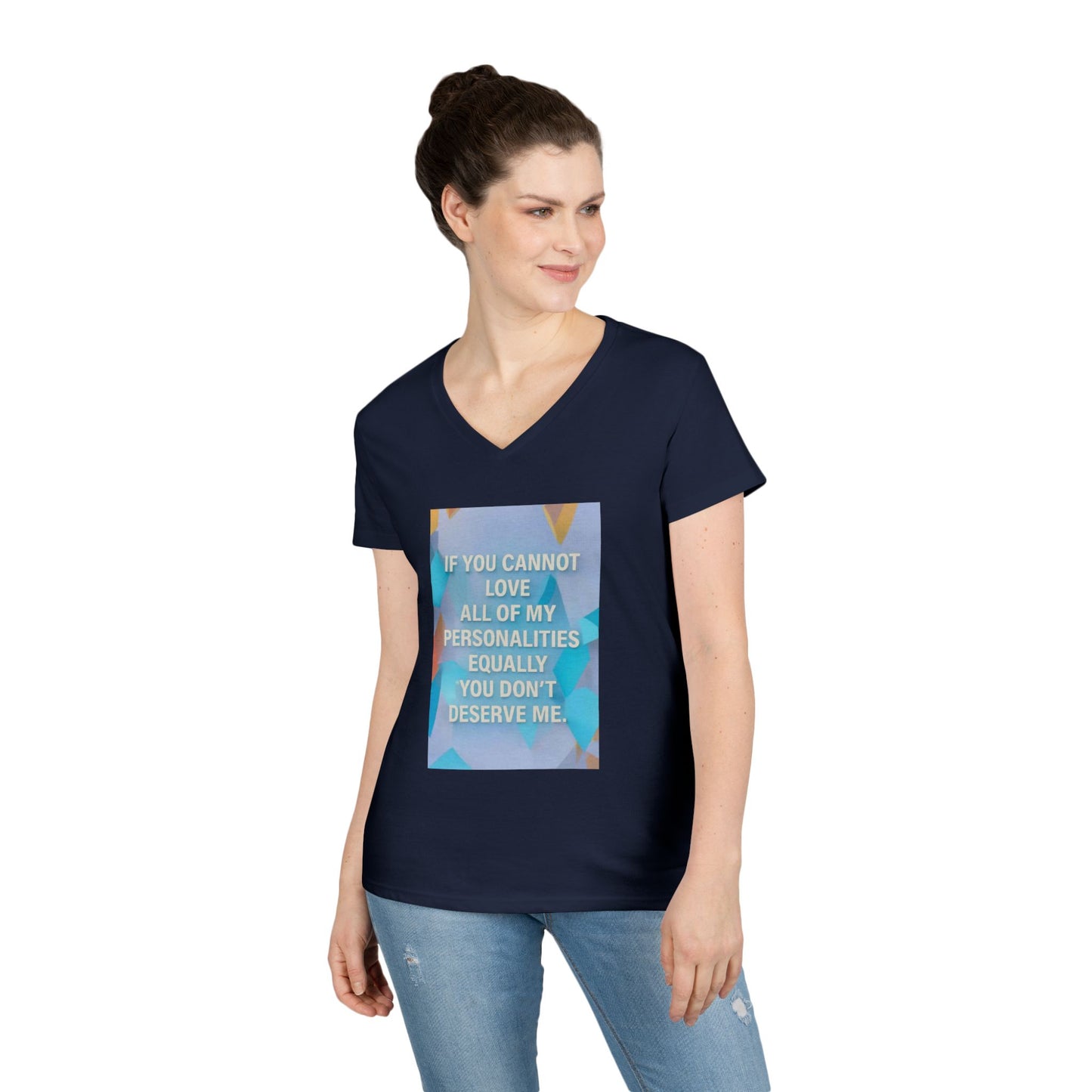 All Of My Personalities Women's V-Neck T-Shirt