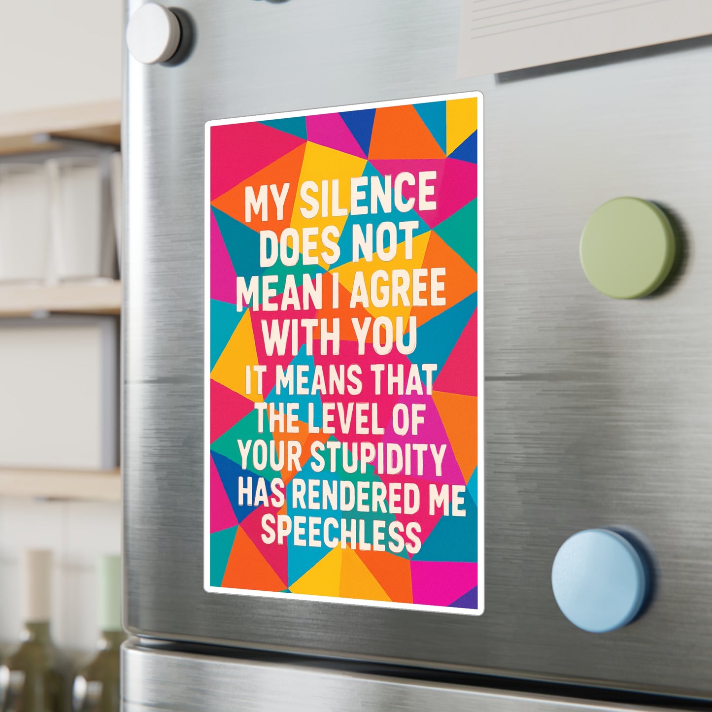 Speechless Vinyl Decal