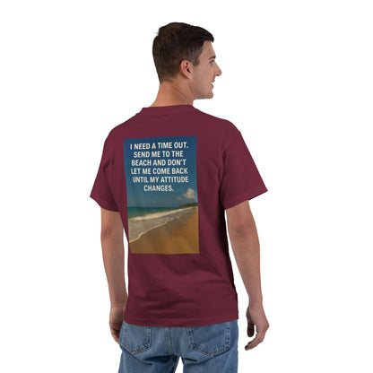Time Out Men's Short-Sleeve Crewneck Tee