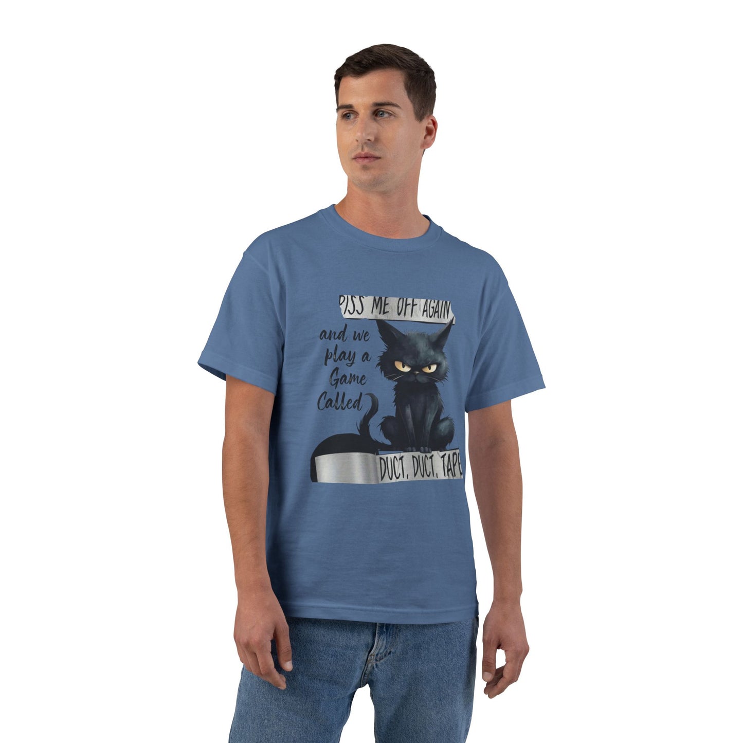 Duct, Duct, Tape Men's Short-Sleeve Crewneck Tee