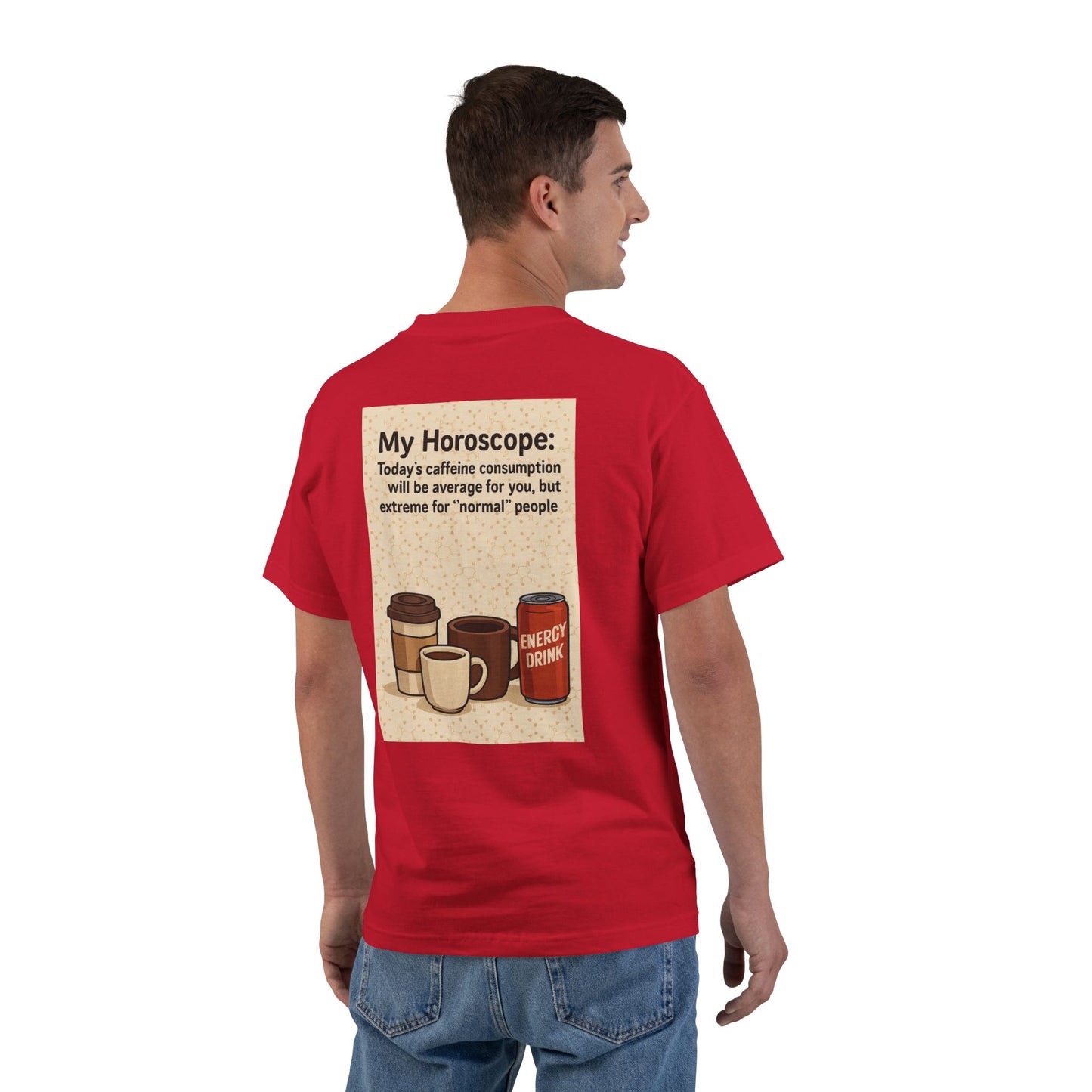 Today's Horoscope Men's Short-Sleeve Crewneck Tee
