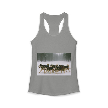 Mush On Women's Racerback Tank