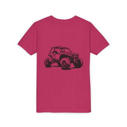 Off The Beaten Path Side By Side Youth Unisex Short Sleeve Crewneck Tee