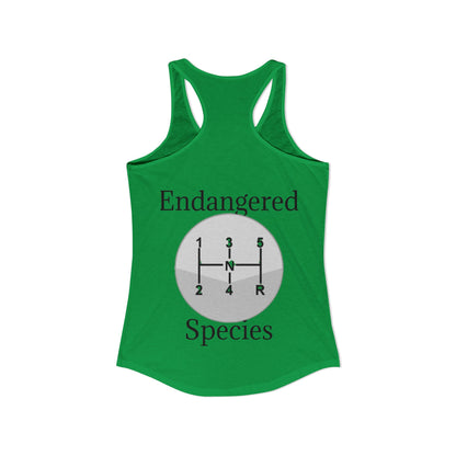 Endangered Species Women's Racerback Tank