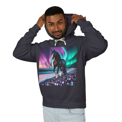 Midnight Magic Unisex Lightweight Hoodie