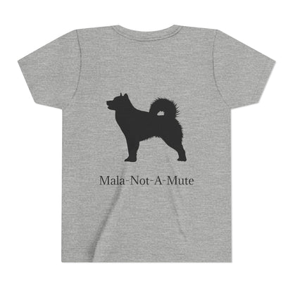Mala-Not-A-Mute Youth Unisex Short Sleeve Crewneck Tee