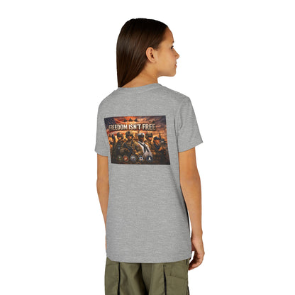 Freedom Isn't Free Youth Unisex Short Sleeve Crewneck Tee