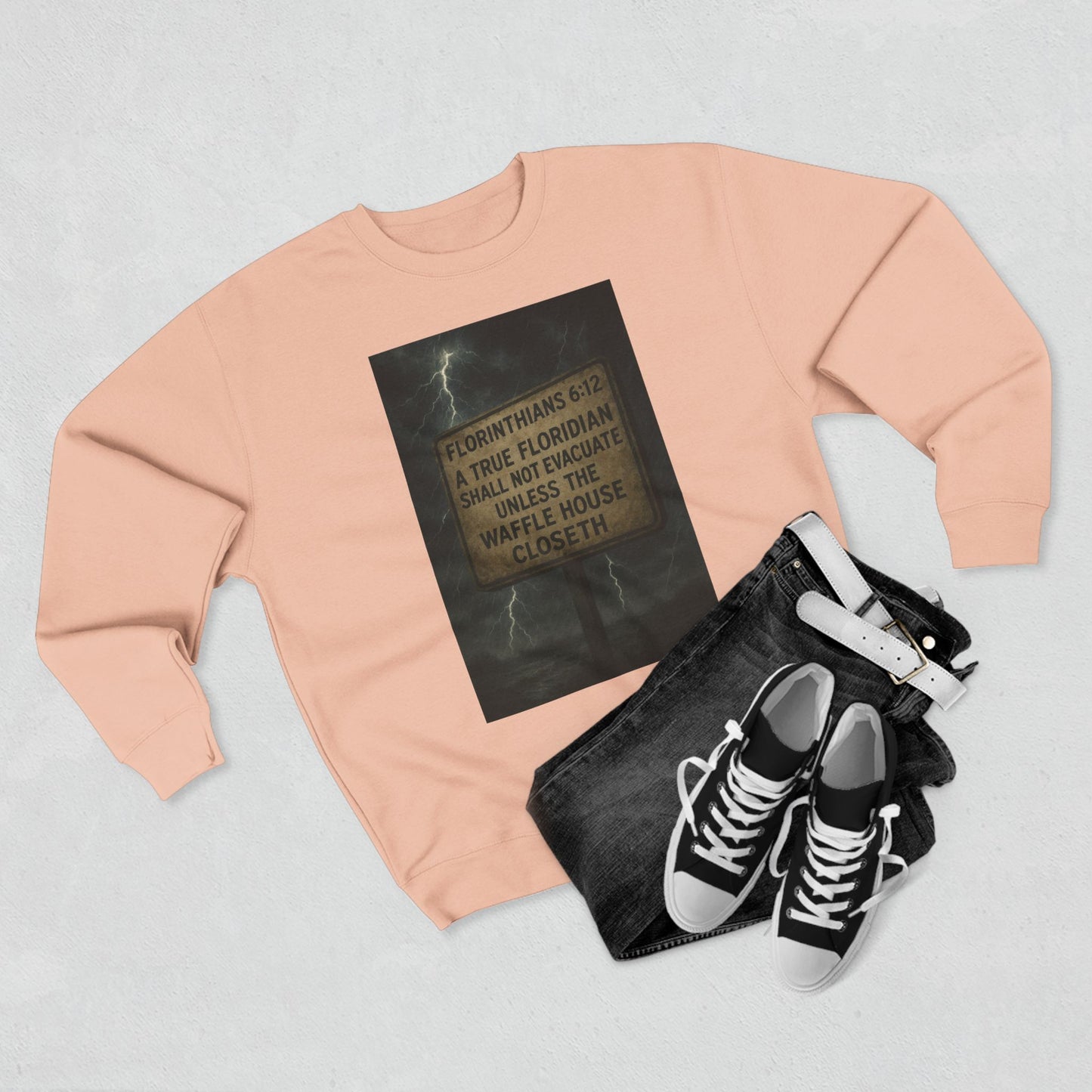 Florinthians 6:12 Unisex Crewneck Sweatshirt