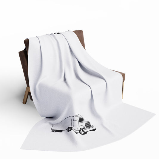Semi Truck Arctic Fleece Blanket
