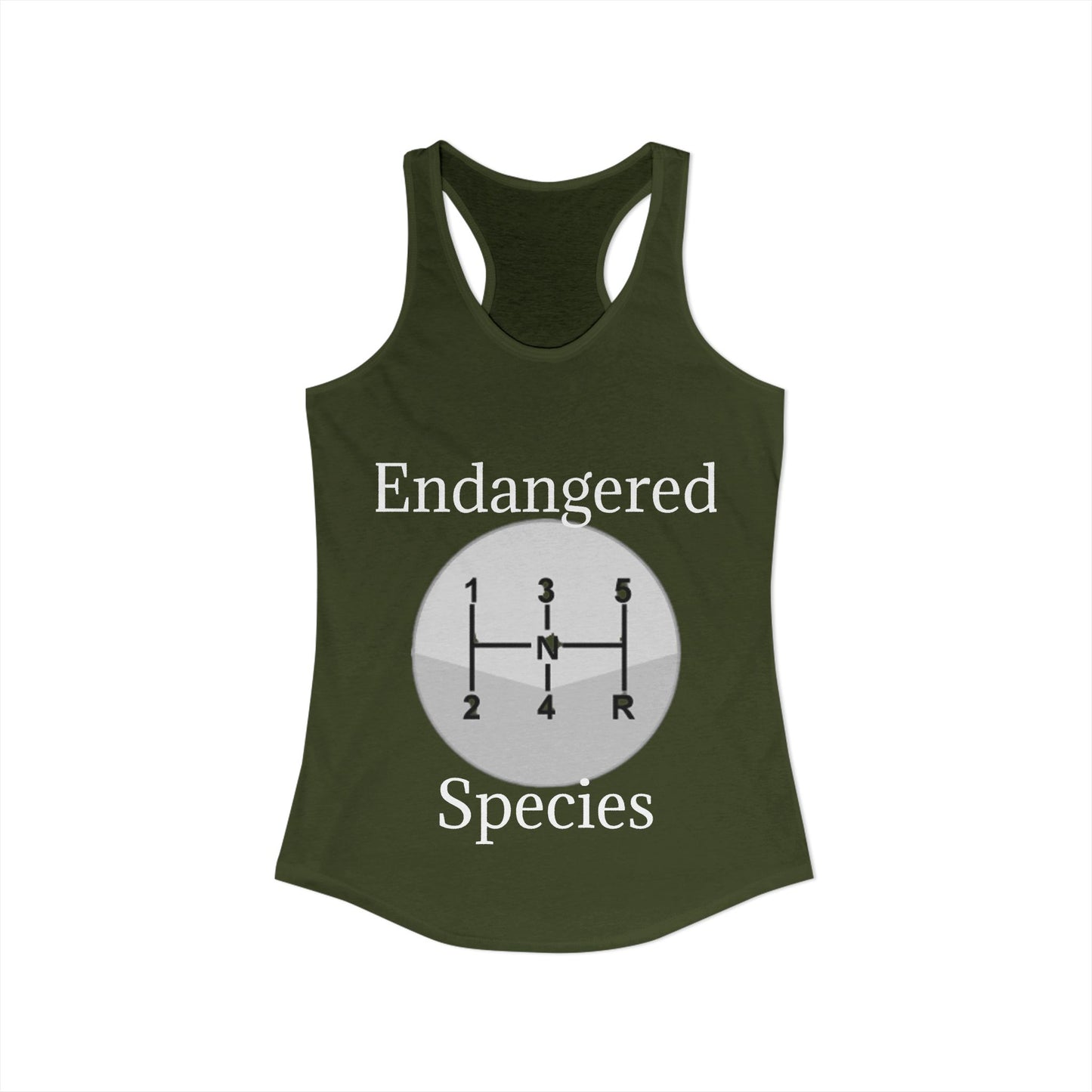Endangered Species Women's Racerback Tank