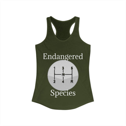 Endangered Species Women's Racerback Tank