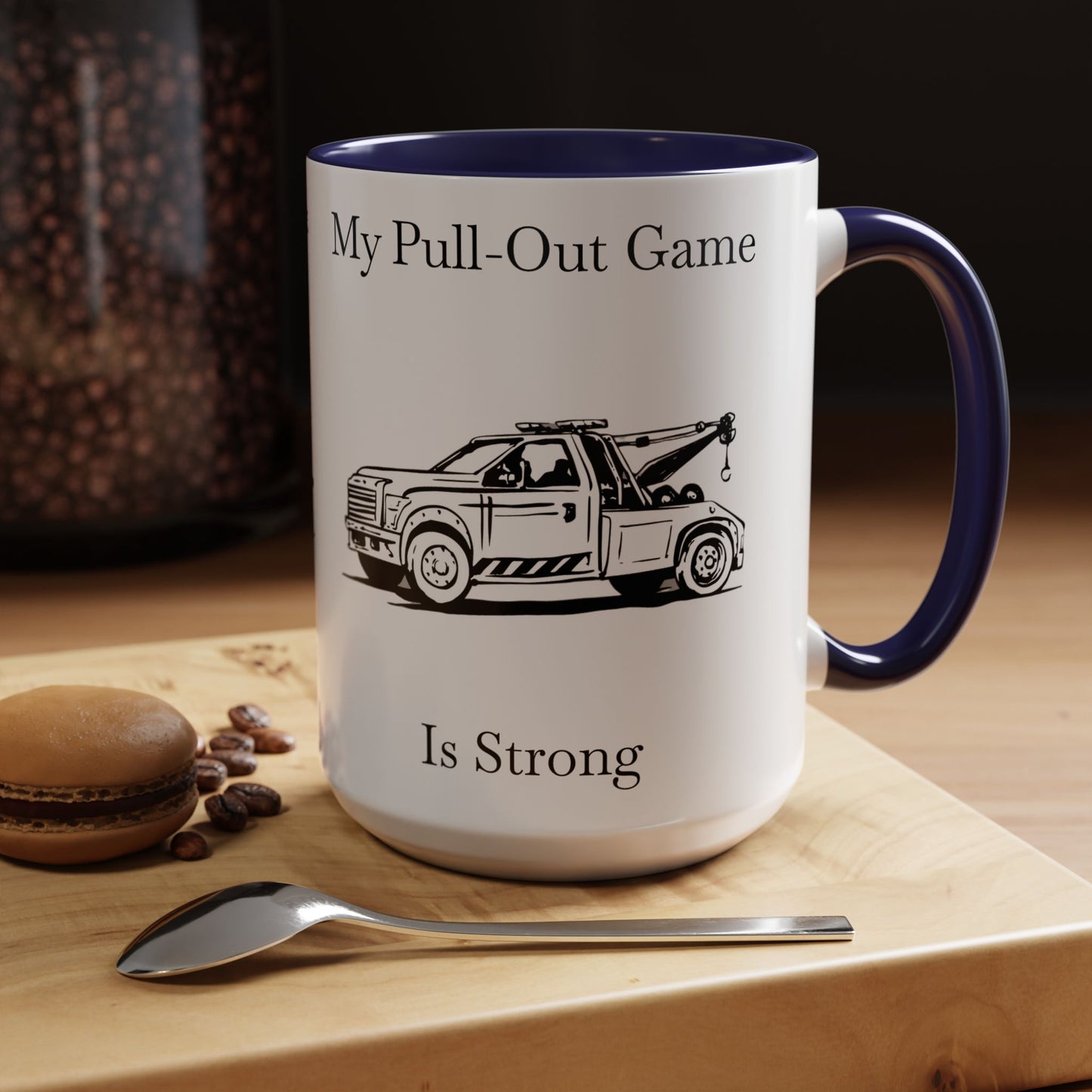 Pull Out Wheel Lift Tow Truck 2-Tone Coffee Mug