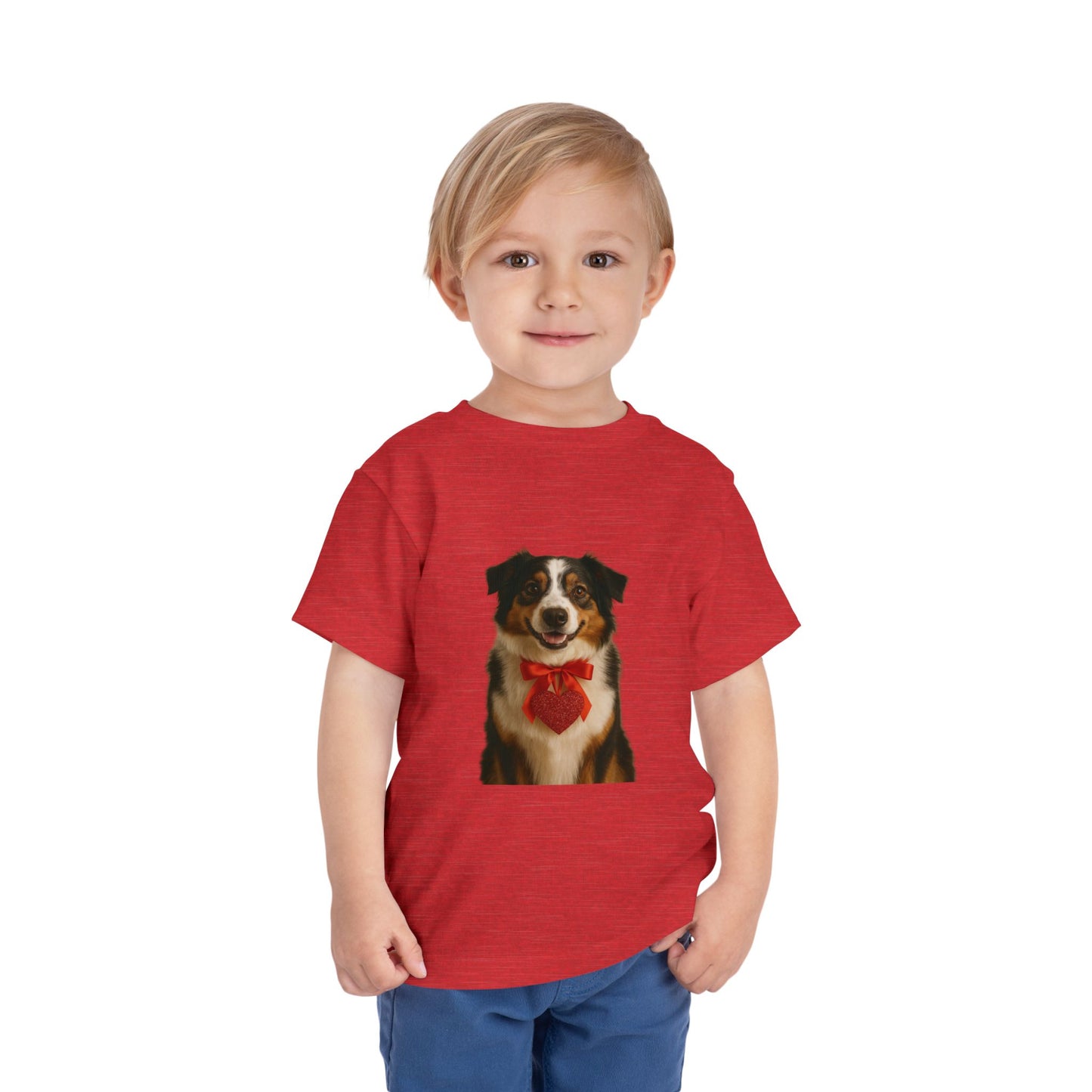 Cupid's Companion Aussie Toddler Unisex Short Sleeve Crewneck Tee
