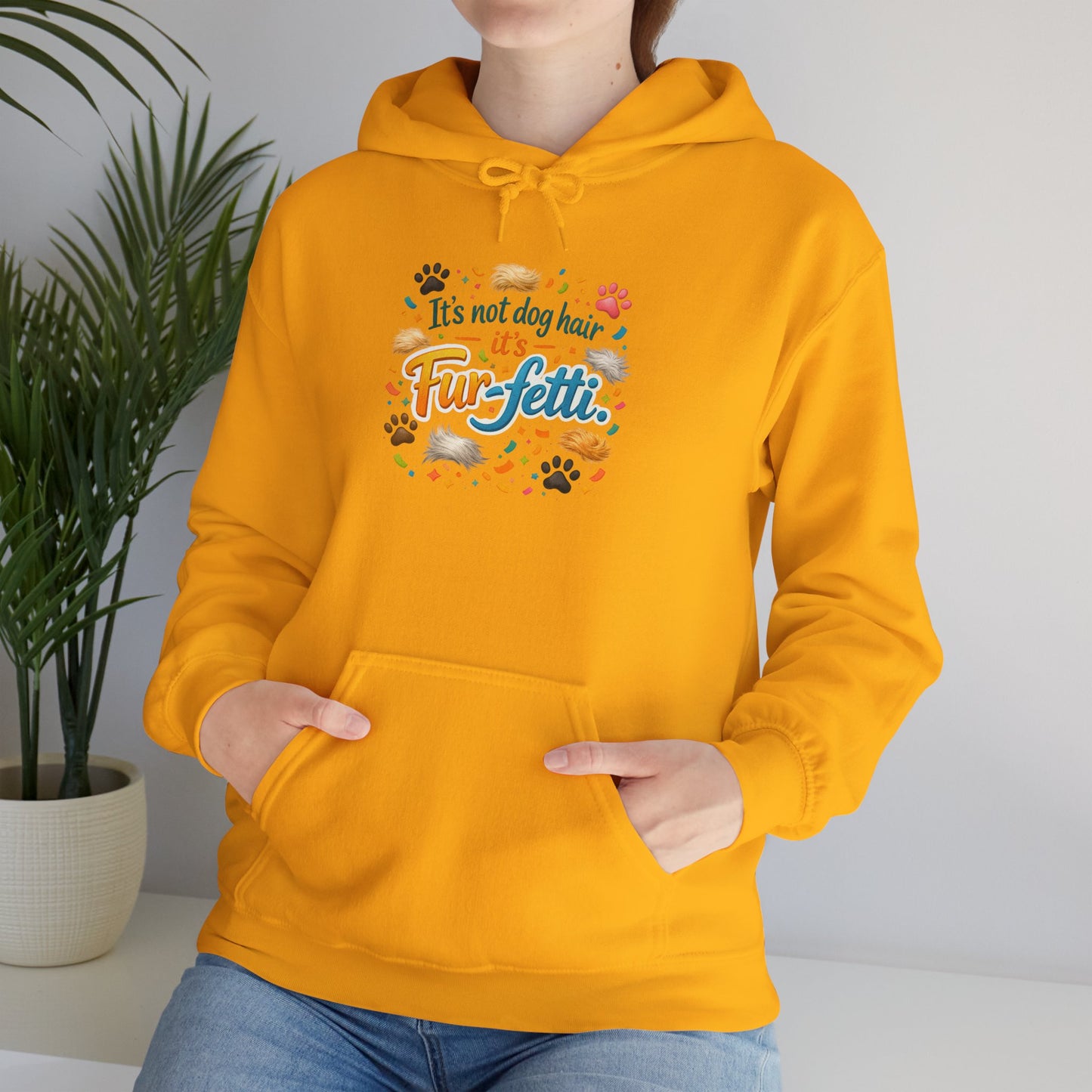Fur-Fetti Dog Unisex Hoodie