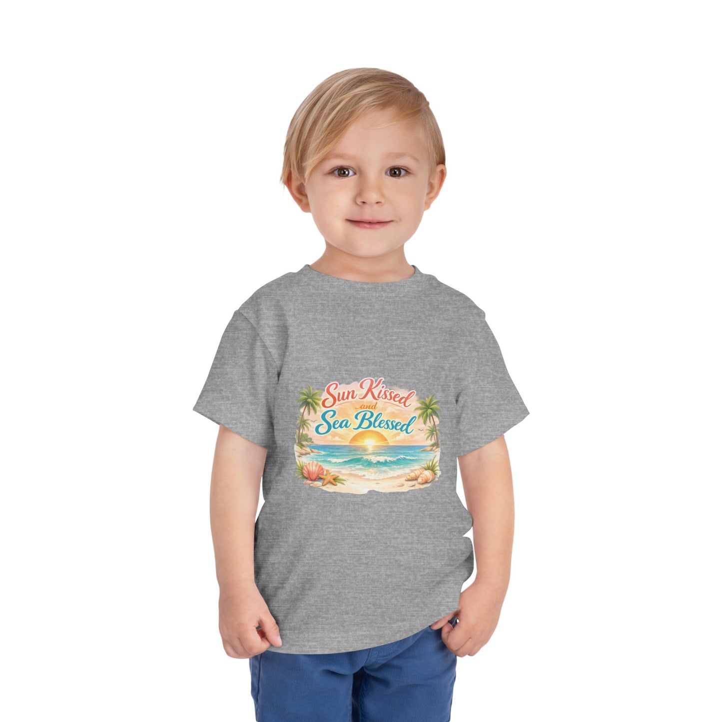 Sun Kissed Toddler Unisex Short Sleeve Crewneck Tee