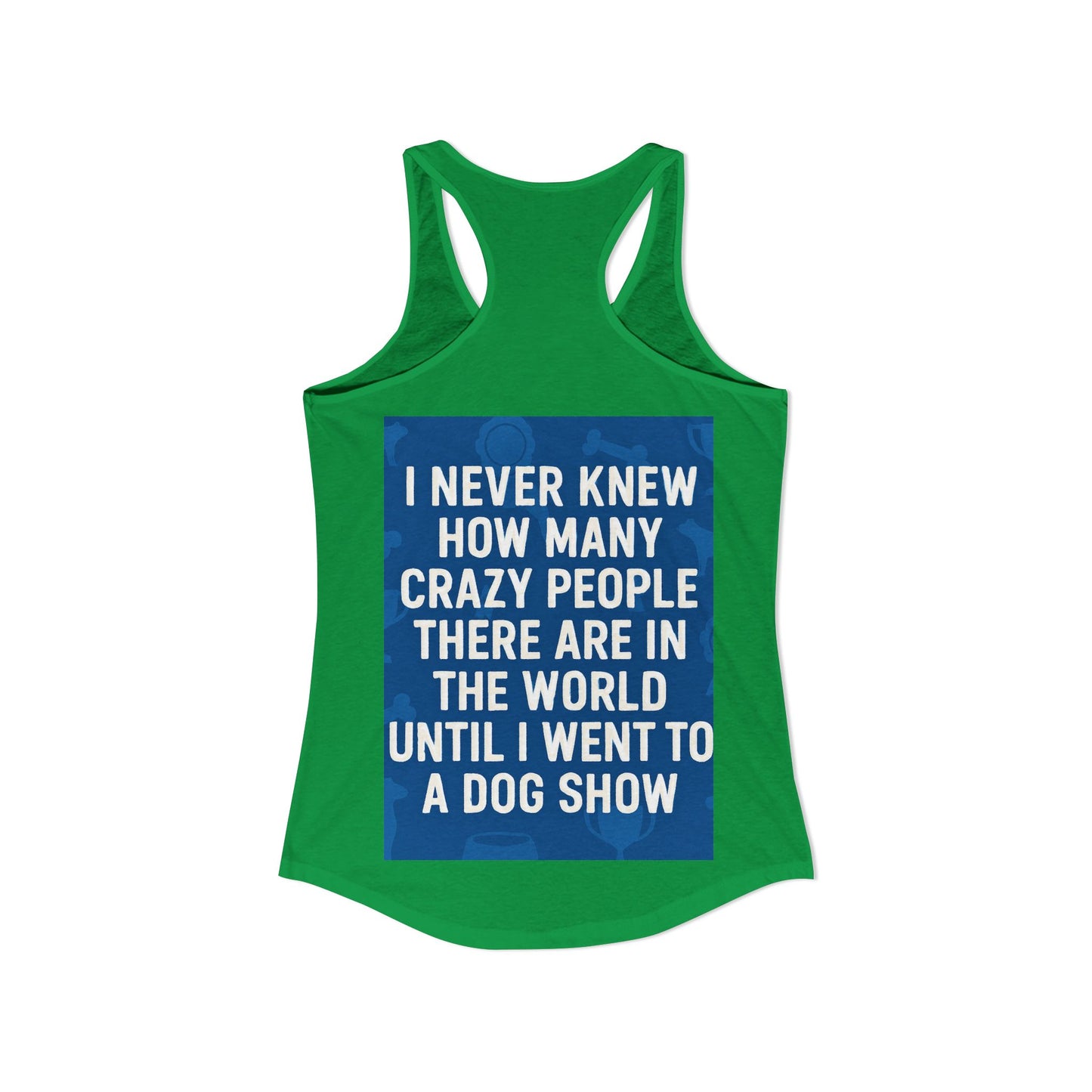 Never Knew Women's Racerback Tank