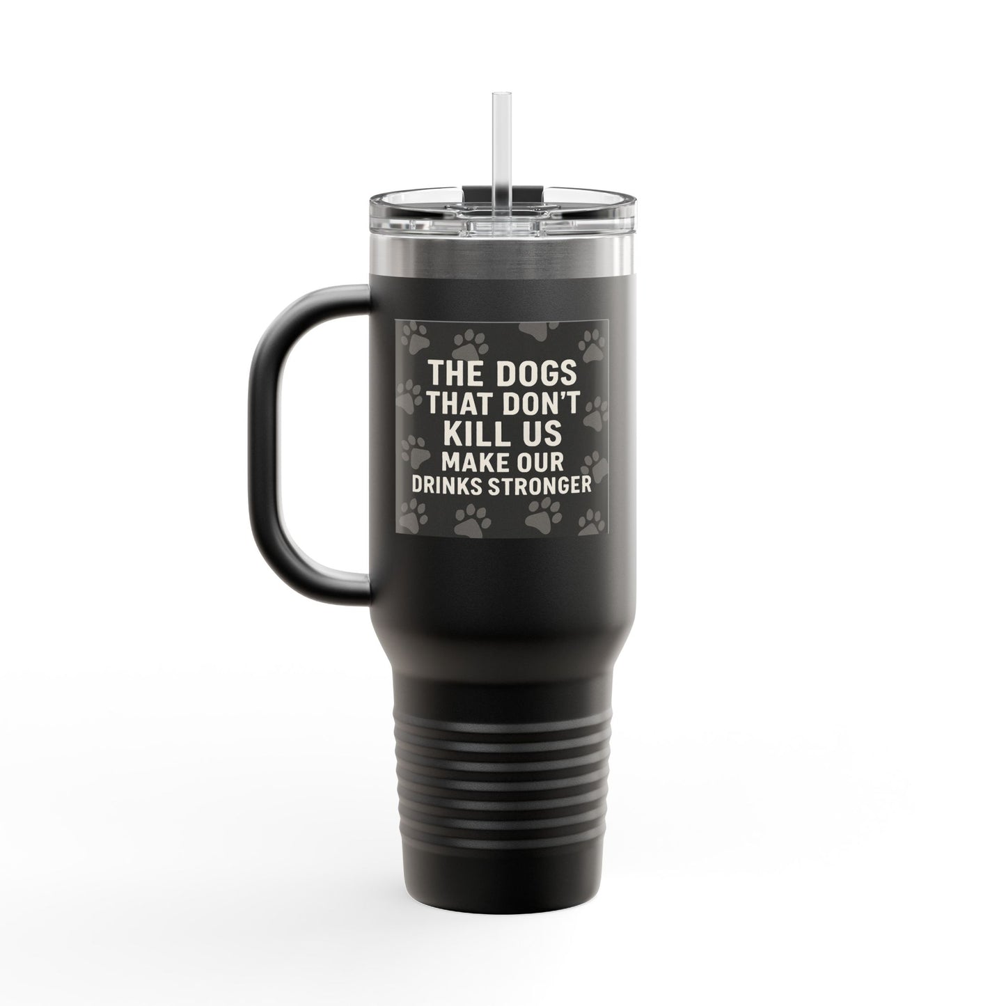 Drinks Stronger Insulated Travel Mug