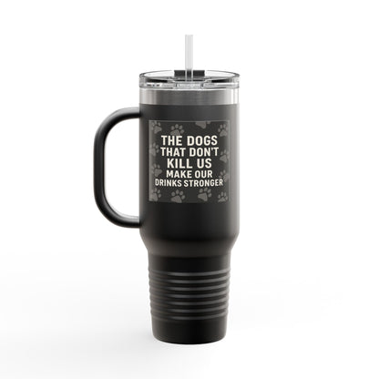 Drinks Stronger Insulated Travel Mug
