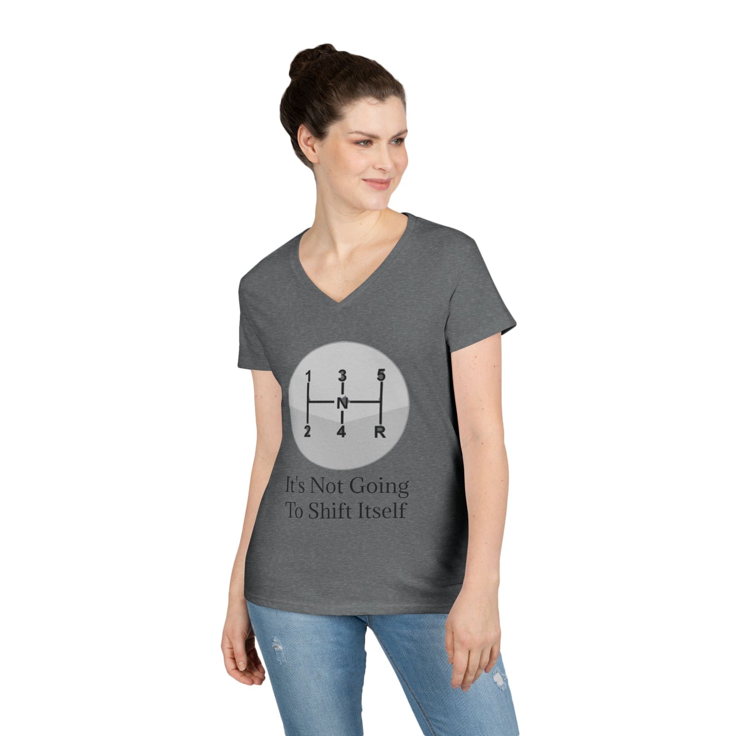 Shift Itself Women's V-Neck T-Shirt