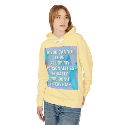 All Of My Personalities Unisex Lightweight Hoodie