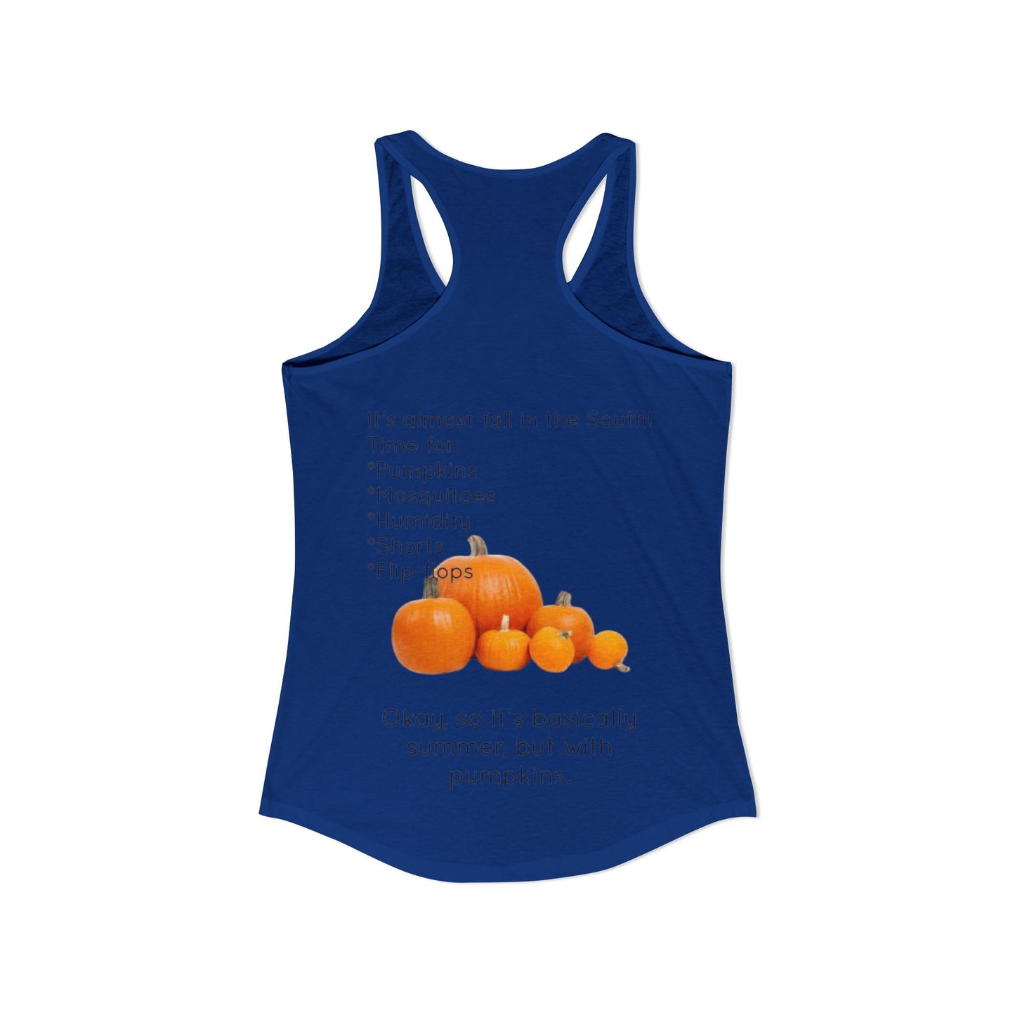 Fall In The South Women's Racerback Tank