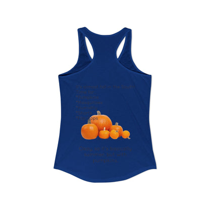 Fall In The South Women's Racerback Tank