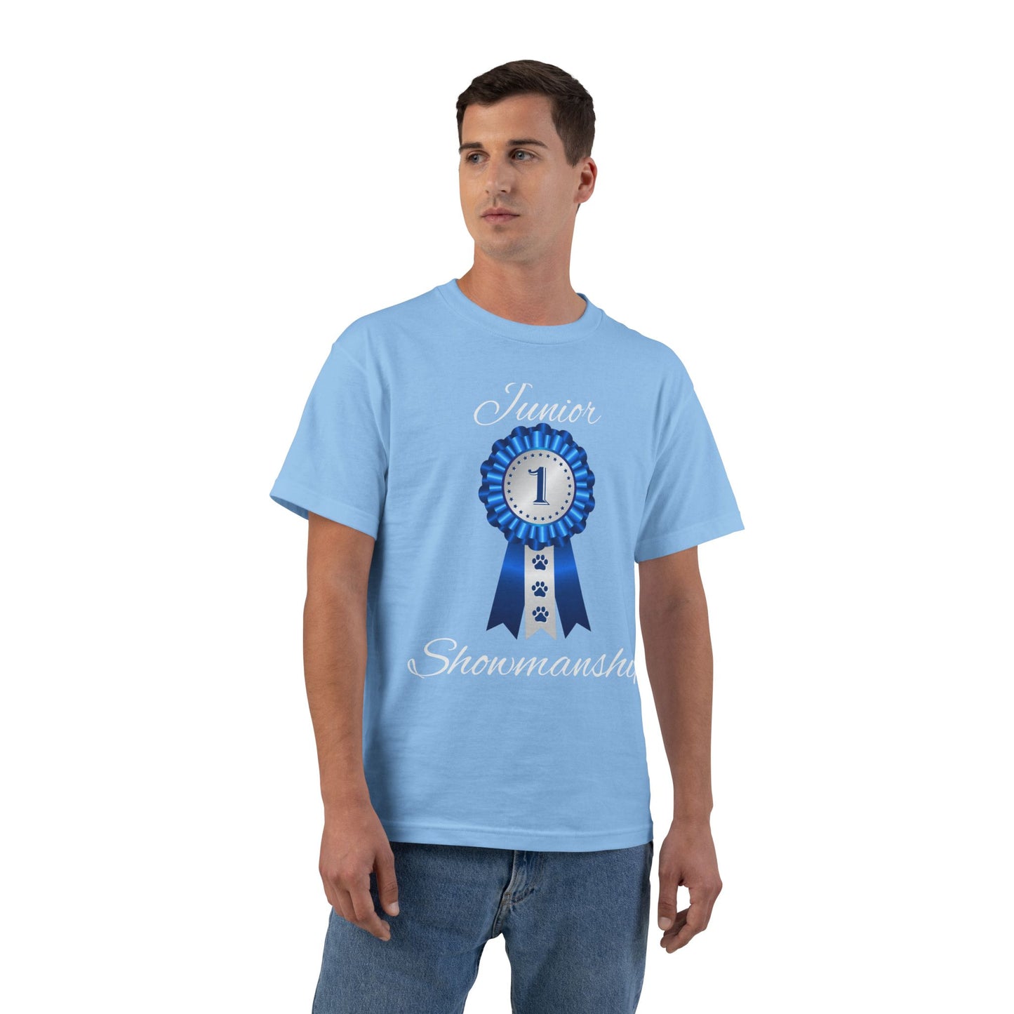 Junior Showmanship Men's Short-Sleeve Crewneck Tee