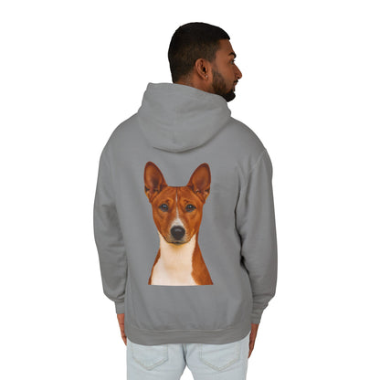 Basenji Head Unisex Lightweight Hoodie