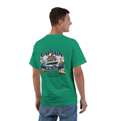 Captain Men's Short-Sleeve Crewneck Tee