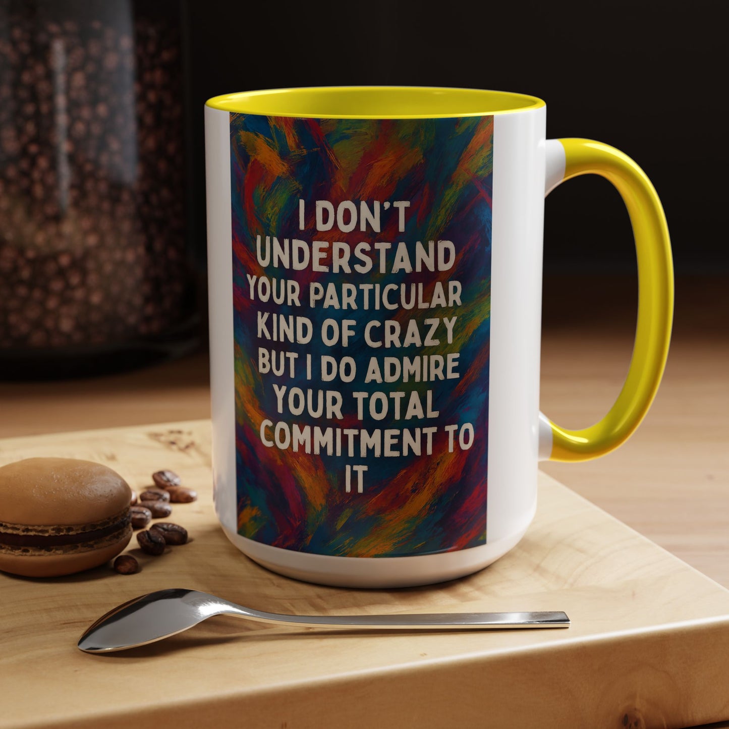 Kind Of Crazy 2-Tone Coffee Mug