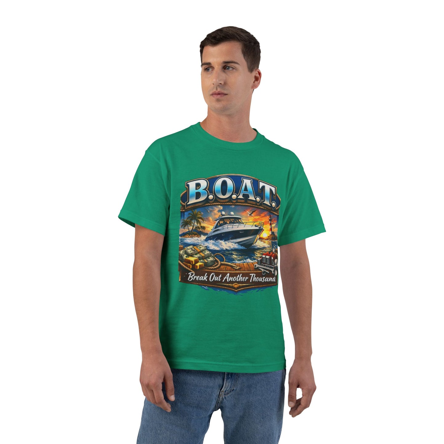 B.O.A.T. Men's Short-Sleeve Crewneck Tee