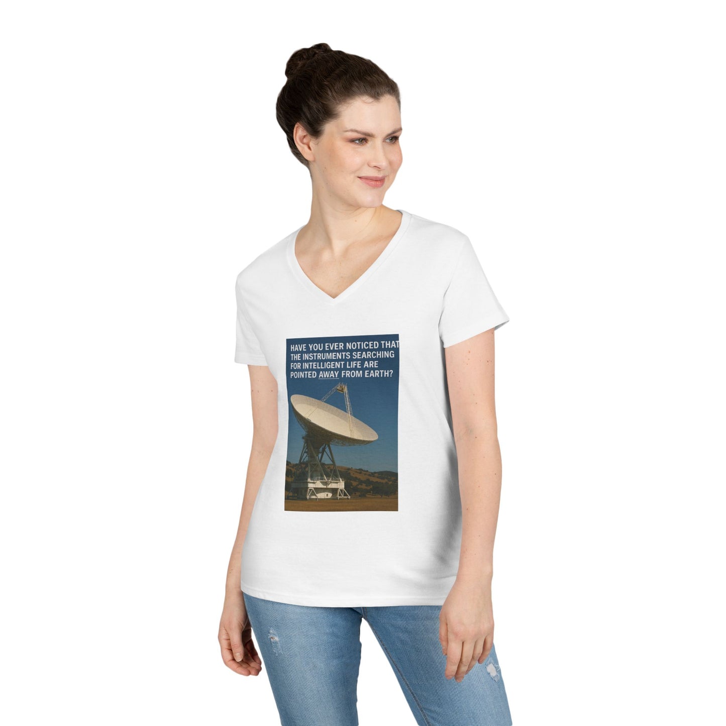Intelligent Life Women's V-Neck T-Shirt