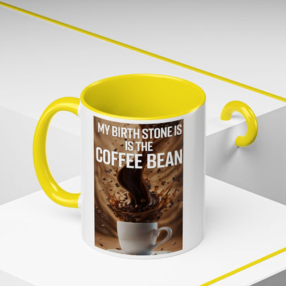 Birth Stone 2-Tone Coffee Mug